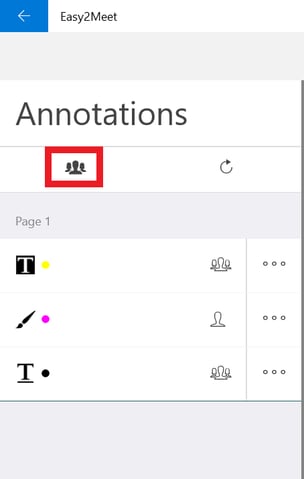 standaard delen annotatie